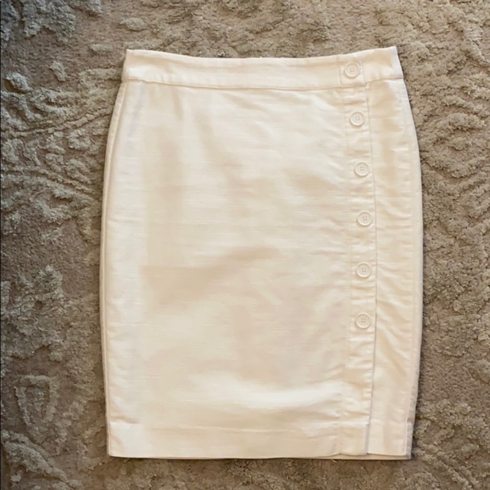 White Pencil Skirt